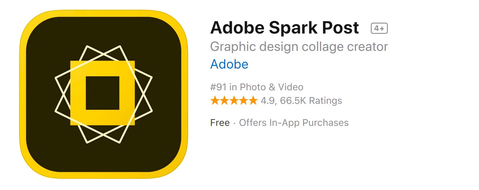 does adobe spark have a desktop app for mac